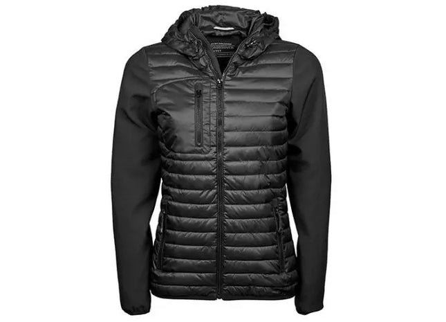 Women's Hooded Crossover Jacket - Stilvoll, Vielseitig und Bequem - Perfekt für jede Jahreszeit TK Gruppe® Grosshandel 