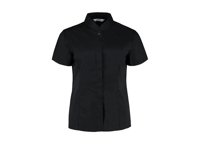 Women`s Tailored Fit Mandarin Collar SSL TK Gruppe® Grosshandel 