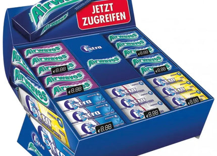 Wrigleys Bestseller Kaugummi-Box, 42 Stück - Lang anhaltender Geschmack, Frischer Atem TK Gruppe® Grosshandel 