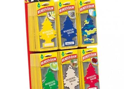 Wunderbaum Duftbaum Lufterfrischer, 12x7cm - Langanhaltende Frische auf Karte TK Gruppe® Grosshandel 