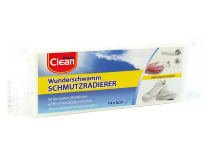 Wunderschwamm CLEAN, 14x5.9x2.9cm, Effektiver Schmutzradierer TK Gruppe® Grosshandel 