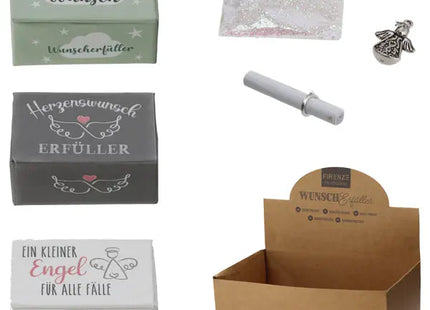 Wunscherfüller in dekorativer Box, 3er-Set, Zauberhaftes Geschenk TK Gruppe® Grosshandel 