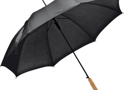 XL Automatikschirm Le Mans in Schwarz - Großer Regenschutz mit Stil TK Gruppe® Grosshandel 