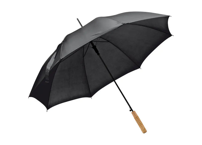 XL Automatikschirm Le Mans in Schwarz - Großer Regenschutz mit Stil TK Gruppe® Grosshandel 