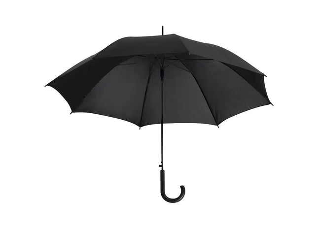 XL Automatikschirm Limoges Schwarz Stilvoll & Windfest Robuster Regenschutz TK Gruppe® Grosshandel 