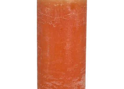 XL Rustikale Stumpenkerze in Honigfarben, 10x20cm - Natürliches Ambiente TK Gruppe® Grosshandel 