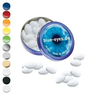 XS-Taschendose mit 18g Cool Ice – Personalisiertes Werbemittel für Unterwegs TK Gruppe® Grosshandel 