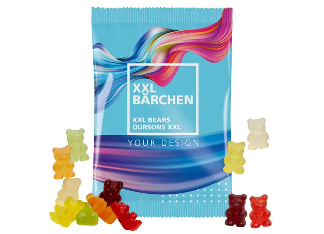 XXL-Bärchen Fruchtgummiaktion: 100g Tüten – Großer Genuss TK Gruppe® Grosshandel 