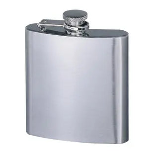 XXL Flachmann in Mattsilber – Großzügig & Modern TK Gruppe® Grosshandel 