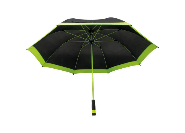 XXL Get Seen Regenschirm - Tiefschwarz TK Gruppe® Grosshandel 