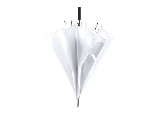 XXL Panan Schirm, Weiß – Großer, Robuster Regenschutz für Alle Wetterlagen TK Gruppe® Grosshandel 