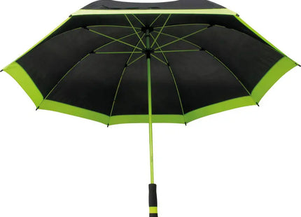 XXL Sichtbarkeitsregenschirm Get Seen in Schwarz - Sicher & Groß TK Gruppe® Grosshandel 