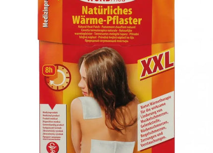 XXL Wärmepflaster für Wundauflagen, 19x13cm – Beruhigende Wärmebehandlung für große Bereiche TK Gruppe® Grosshandel 