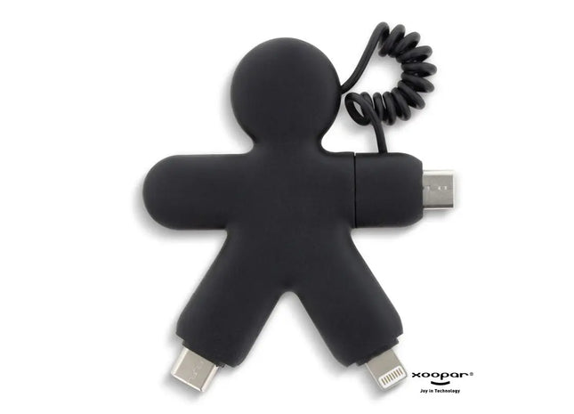 Xoopar Buddy Eco GRS Ladekabel - Tiefschwarz TK Gruppe® Grosshandel 