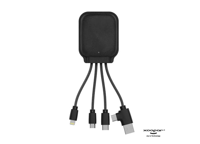 Xoopar Iné Gamma Ladekabel mit NFC & 3000mAh Powerbank - Schwarz TK Gruppe® Grosshandel 