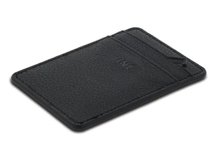 Xoopar Iné Mini NFC Wallet aus recyceltem Leder - Schwarz, Kompakt & Umweltfreundlich TK Gruppe® Grosshandel 