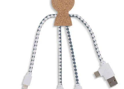 Xoopar Mr. Bio Kork-Ladekabel - Naturfarben TK Gruppe® Grosshandel 