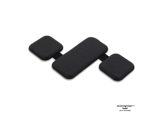 Xoopar Trafold 3 Kabelloses 15W Ladegerät - Elegantes Schwarz TK Gruppe® Grosshandel 