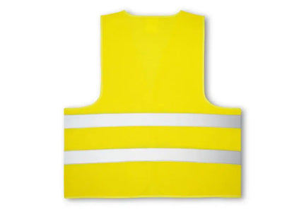 YELLOWSTONE Reflektorweste - 100% Polyester, Gelb Hochsichtbare Sicherheitsweste mit Reflektoren TK Gruppe® Grosshandel 