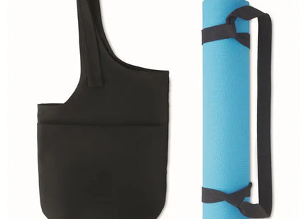 YOGI SET Yoga-Komplettset, Schwarz, Vielseitig & Hochwertig TK Gruppe® Grosshandel 