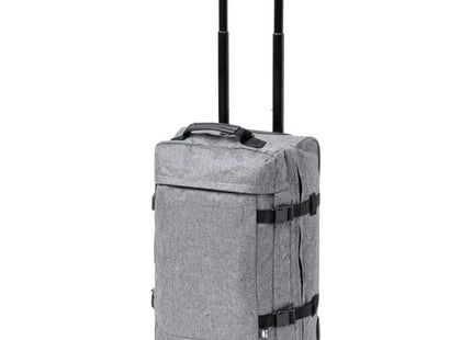 Yacman RPET Rollkoffer - nachhaltig & robust, ideal für Reisen, Farbe: Grau TK Gruppe® Grosshandel 
