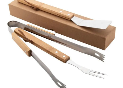Yakiboo Grillset in Naturausführung - Perfektes Zubehör für Grillmeister TK Gruppe® Grosshandel 