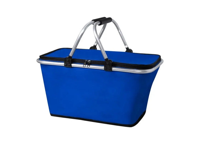Yonner Picknickkorb in Blau – Ideal für Outdoor-Erlebnisse TK Gruppe® Grosshandel 