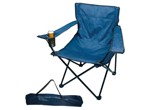 Yosemite Faltbarer Sessel in Dunkelblau – Stilvoll & Bequem für Unterwegs TK Gruppe® Grosshandel 