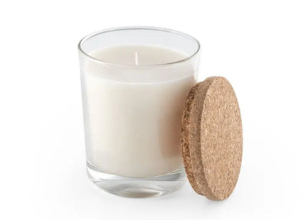 ZEN 180 Duftkerze im Glasbecher mit Korkdeckel 180 g - Transparent für entspannende Momente TK Gruppe® Grosshandel 