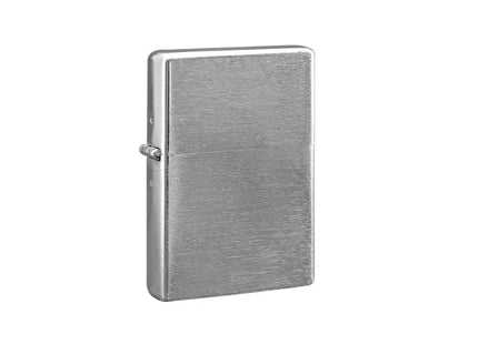 ZORR Benzinfeuerzeug American Style - Chrom Satin – Klassisch, robust, stilvoll TK Gruppe® Grosshandel 