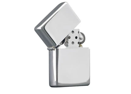ZORR Exklusiv Benzinfeuerzeug - Hochglanzpoliertes Chrom – Klassisches Design, beeindruckende Qualität TK Gruppe® Grosshandel 