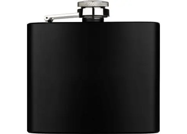 ZORR Flachmann 5OZ in Mattschwarz – Kompakt & Modern TK Gruppe® Grosshandel 