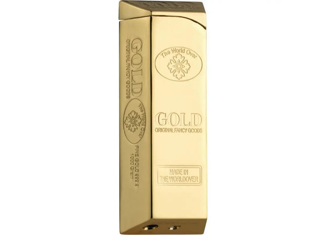 ZORR Goldbarren Piezo Feuerzeug - Gold – Luxuriös, zuverlässig, langlebig TK Gruppe® Grosshandel 