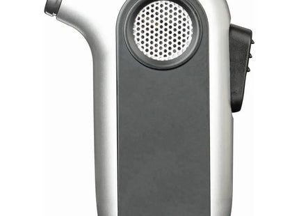 ZORR Mini Torch - Kompaktes Taschenfeuerzeug in Silber für präzises Anzünden TK Gruppe® Grosshandel 