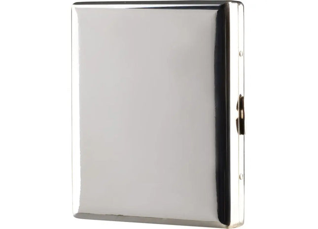 ZORR Poliertes Chrom Zigarettenetui - Elegant & Robust für stilvollen Schutz TK Gruppe® Grosshandel 