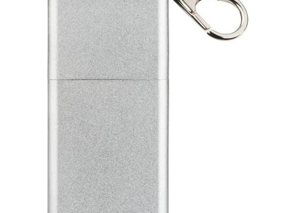 ZORR Silberner Taschenascher - Elegant & Praktisch für Unterwegs TK Gruppe® Grosshandel 