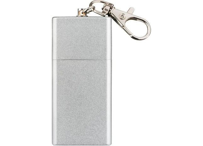 ZORR Silberner Taschenascher - Elegant & Praktisch für Unterwegs TK Gruppe® Grosshandel 