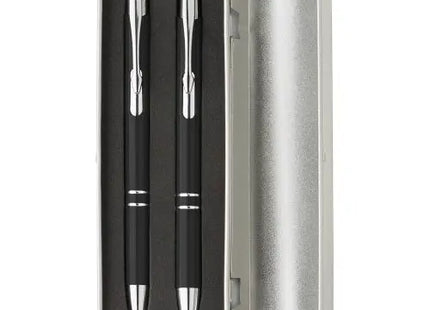 Zahir Black Aluminum Pen Set - Lightweight and Durable TK Gruppe® Grosshandel 