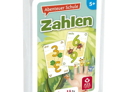 Zahlen Lernspiel im Kunststoffetui - Grundlagen der Mathematik spielerisch meistern TK Gruppe® Grosshandel 