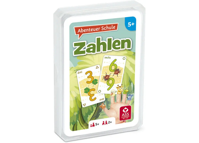 Zahlen Lernspiel im Kunststoffetui - Grundlagen der Mathematik spielerisch meistern TK Gruppe® Grosshandel 