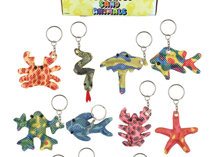 Zandtiere, 7-12 cm, 12Er-Pack in verschiedenen Farben - Sensorische Plüschtiere für Kinder TK Gruppe® Grosshandel 