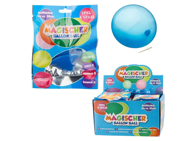 Zauberhafter Ballonball, aufblasbar, 50 cm, 6 Stück TK Gruppe® Grosshandel 