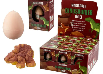 Zauberhafter Dinosaurier im Ei, 6er-Pack, 10cmH - Brüte deine eigene prähistorische Abenteuer aus! TK Gruppe® Grosshandel 