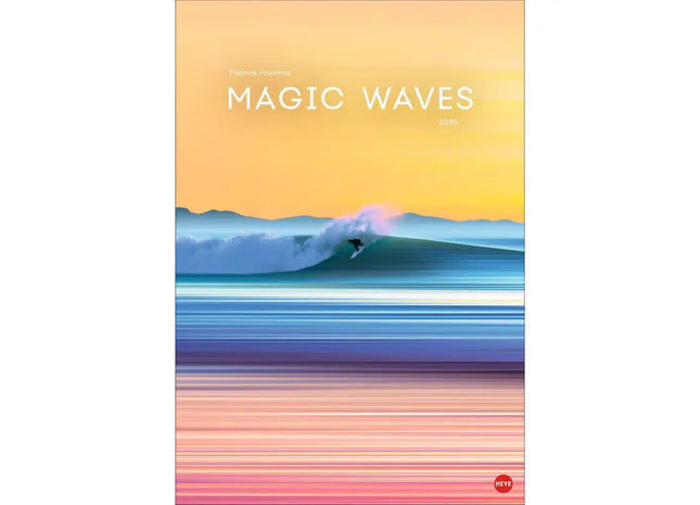 Zauberwellen Posterkalender 2024 - Ozeanische Landschaften, Monatswandkalender TK Gruppe® Grosshandel 