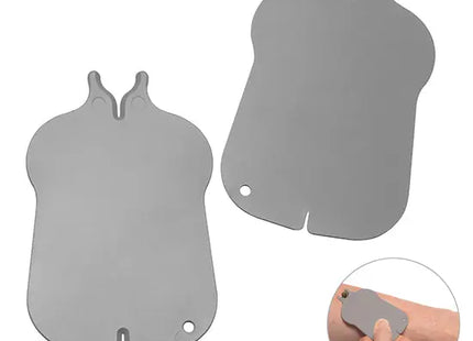 Zeckenentferner Duo aus Recyclingmaterial in Grau – Umweltfreundlich & Effektiv TK Gruppe® Grosshandel 