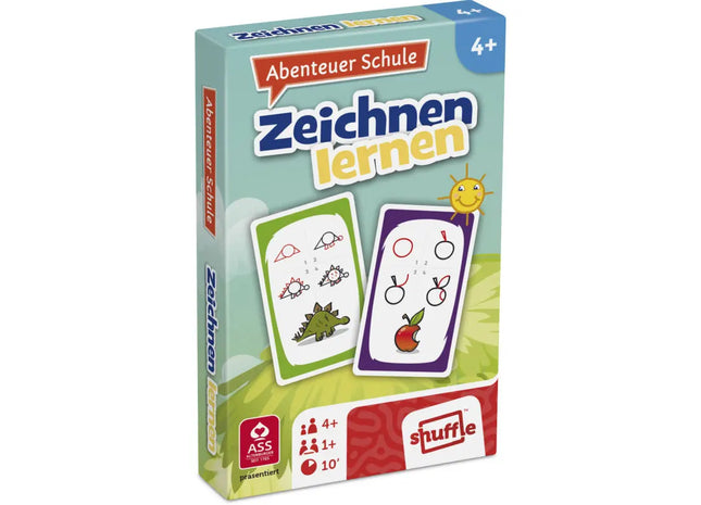 Zeichen-Meister Lernset in Faltschachtel - Künstlerisches Talent spielerisch entwickeln TK Gruppe® Grosshandel 