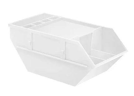 Zettelbox 'Container' mit weißem Papier, Weiß – Stilvoller Schreibtisch-Organizer TK Gruppe® Grosshandel 