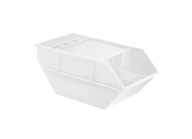 Zettelbox 'Container' mit weißem Papier, Weiß – Stilvoller Schreibtisch-Organizer TK Gruppe® Grosshandel 