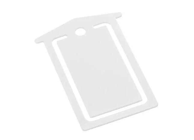 Zettelklammer 'Postbriefkasten' – Weiße Büroklammer für Notizen und Dokumente TK Gruppe® Grosshandel 