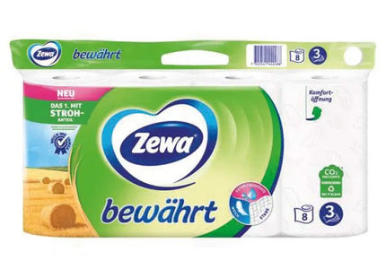 Zewa Toilettenpapier, 3-lagig, 8x150 Blatt – Höchste Weichheit & Stärke TK Gruppe® Grosshandel 